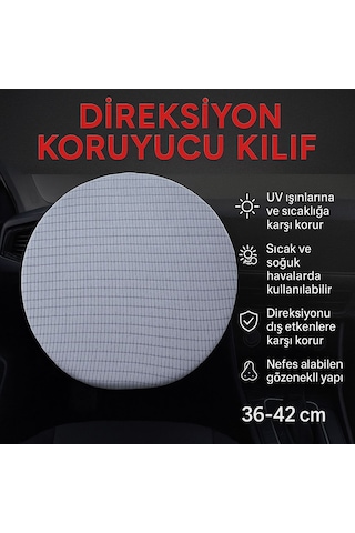 Ssanyong Direksiyon Kılıfı Fs Beyaz