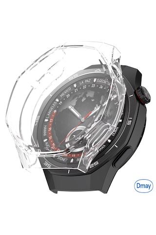 Huawei Watch Gt 6 Pro 46mm Uyumlu Uyumlu 360 Full Koruma Silikon Kılıf