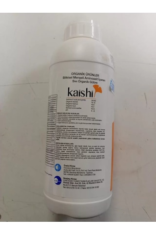 Kaishi 1 Litre - Bitkisel Meşeli Sıvı Amino Asit Organik Gübre 1 Lt