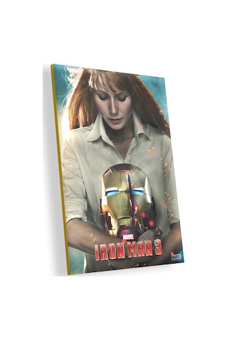 Cakasepetim Iron Man 3 Film Poster Ahşap Mdf Tablo