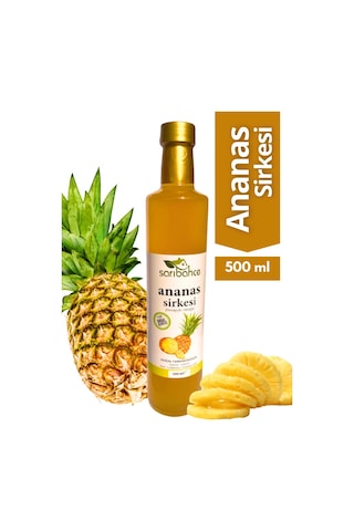 Ananas Sirkesi 500 Ml - Organik Doğal Fermantasyon