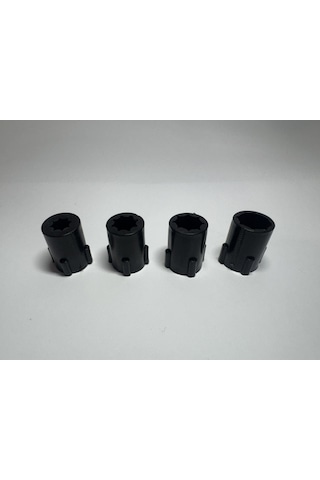 Mandallı Vites Topuzu - Bey172-mandallı-siyah Gövde Kırmızı Kapak 12345r