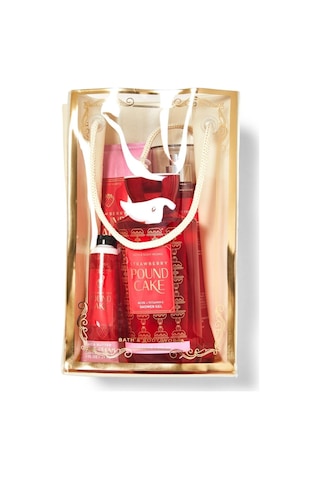 Bath & Body Works Strawberry Pound Cake Cilt Bakim Seti
