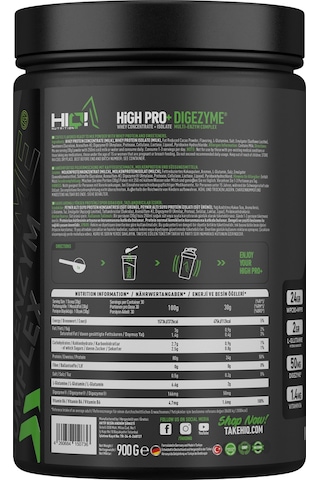 Hıq High Pro+ 900gr Latte Macchıato Flavored