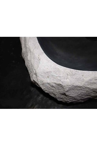 Bazalt Dikdörtgen Dışı Şekilsiz Patlatma Lavabo