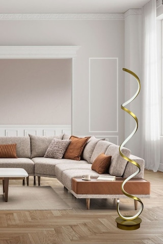 Lara Eskitme Renk Modern Tasarım 3 Renkli Led Salon - Yatak O... Eskitme