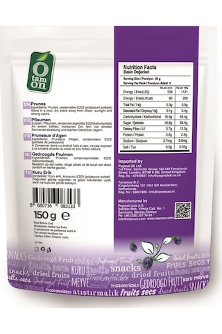 Otamon Kuru Erik 150 G