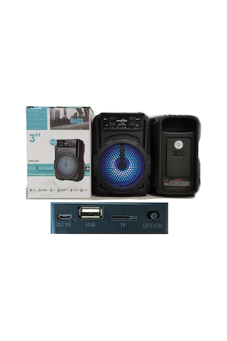 Greatnice GTS-1346 FM/SD Aydınlatmalı Bluetooth Hoparlör