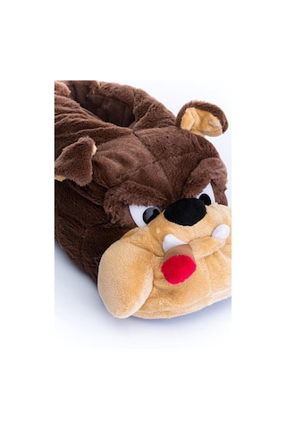 Twigy Bulldog-2 Erkek Panduf Kahverengi 41/46 CC0525 Kahverengi