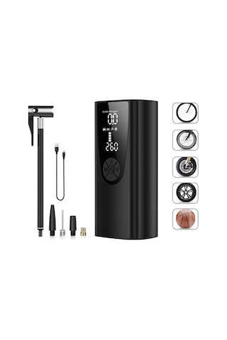 Jialan Taşınabilir Araba Hava Kompresörü 12v 150psı Elektrikli