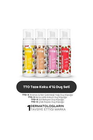Tto Taze Koku 4 Lü Duş Seti Diğer