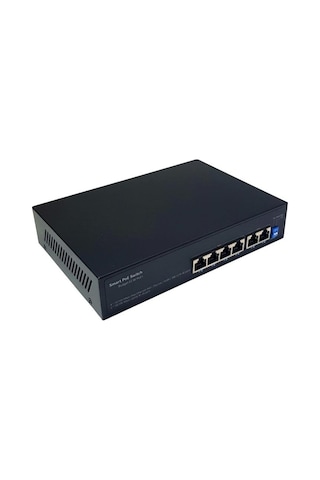 Herz 4 Port PoE Switch + 2 Port Uplink Gigabit