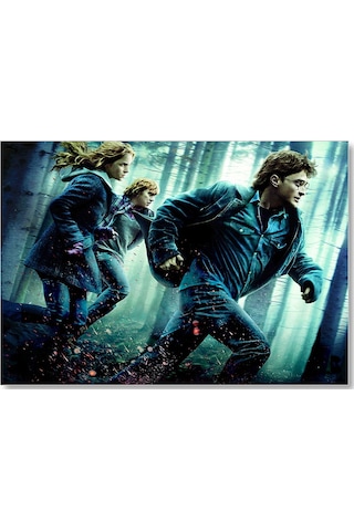 Cakasepetim Harry Potter Ve Ölüm Yadigarları Kaçış Görseli Ahşap Mdf Tablo