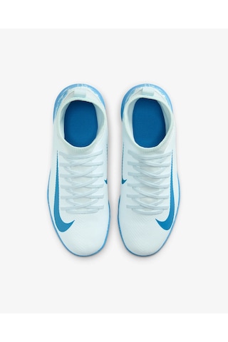 Nike Jr. Mercurial Superfly 10 Club Çocuk Futbol Ayakkabı Dar Kalıp Mavi