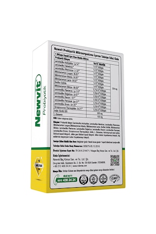 Newvit Probiyotik 30 Kapsül