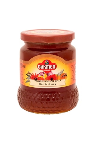 Gökmen Süzme Keçiboynuzu Balı Kavanoz (450 gr.)