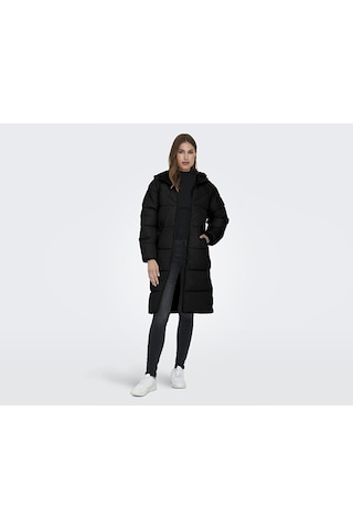 Only Onlnewamanda Long Otw Kadın Günlük Mont 15304786-black Siyah