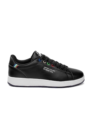 United Colors Of Benetton Benetton Bnı-10063 Erkek Klasik Sneaker Siyah - Beyaz-siyah - Beyaz Siyah - Beyaz