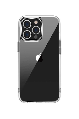 Apple Uyumlu iPhone 13 Pro Max Kılıf Zore Forst Kapak Renksiz