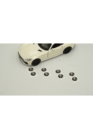 Peugeot Uyumlu Logo Jant Torpido Direksiyon 9Mm Damla Sticker Logo Seti