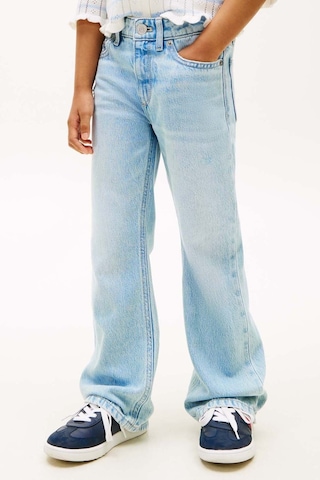Tommy Hilfiger Kız Çocuk Kot Pantolon Kg0kg09115 Mavi