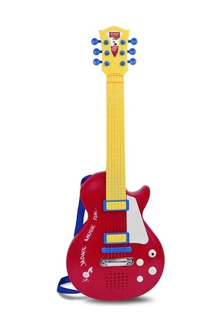 2045831 Sun-bnt-gitar Elektronik Tuşlu Telli Askılı Krmz