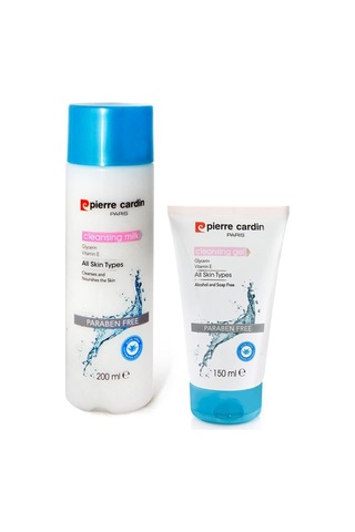 Pierre Cardin Face Cleansing Milk 200 ML + Pierre Cardin Face Cleansing Gel 150 ML