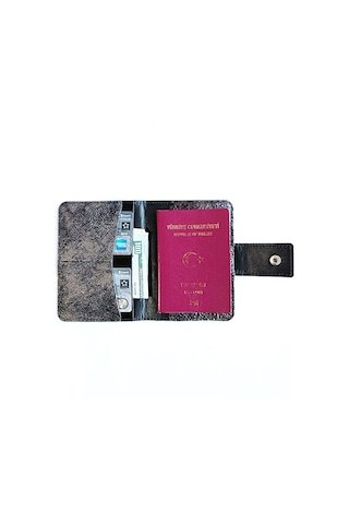 Vip Gift Pasaport Kılıfı Pasaportluk Hakiki Deri Lacivert