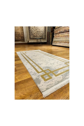 La Vita 07c Gri-krem-gold Halı Çok Renkli