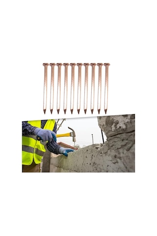 Suntek Bakır Çiviler Kolay Kurulum Donanımı Peyzaj Ev 89-mm