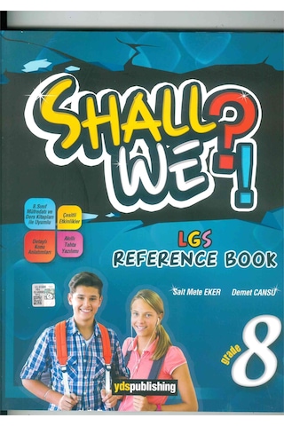Yds Publishing 8. Sınıf Lgs Ingilizce Shall We Referance Book - W