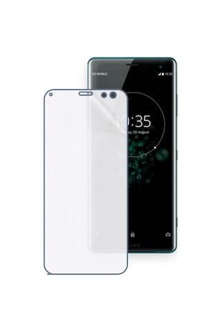 Xperia Xz3 Uyumlu Ön Yüzey Nano Şeffaf Hidrojel Ekran Koruyucu