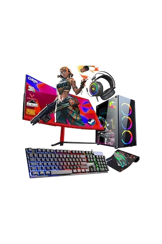 Zeiron RX30 i5-3470 16 GB 500 GB HDD+256 GB SSD GT730 23.8" Free Dos Masaüstü Oyuncu Bilgisayarı