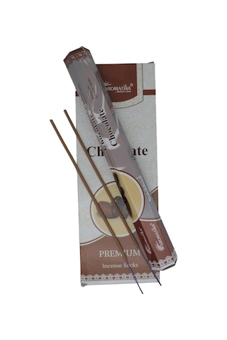 Unicuslife Aromaika Çikolata Chocolate Çubuk Tütsü 20 Adet Acı Kahverengi