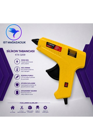 İst Kınetex Silikon Tabancası Anaharlı 100w