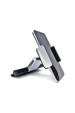 Monyee Araç Cd Slot Telefon Tutucu: 360 Döner, 3.5-5.5 İnç Telefonlar İçin, Alüminyum-abs Malzeme, Araç İçi Navigasyon Ve Telefon Tutma