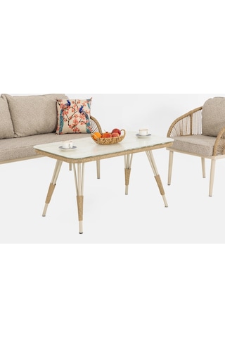 Cozy Mini Bahçe Balkon Oturma Grubu Antrasit