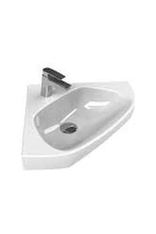 Turkuaz Seramik Cerastyle Arda Köşe Lavabo 46 x 46 CM