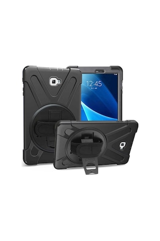 Samsung Uyumlu Galaxy Tab A T580 T587 10.1 Kılıf Defender Askılı Zırhlı