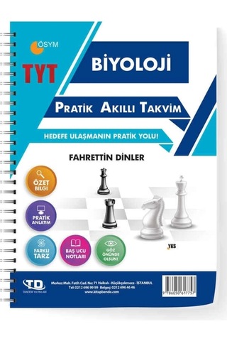 Tyt Pratik Akıllı Takvim Biyoloji Tandem Yayınları