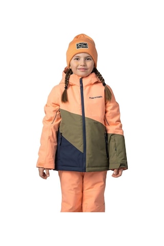 Hannah Kigali Jr Çocuk Kayak Mont - Cantaloupe/burnt Olive Çok Renkli