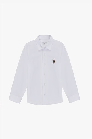 U.S. Polo Assn. U.s. Polo Assn. Kız Çocuk Beyaz Gömlek Basic 50324760-vr013