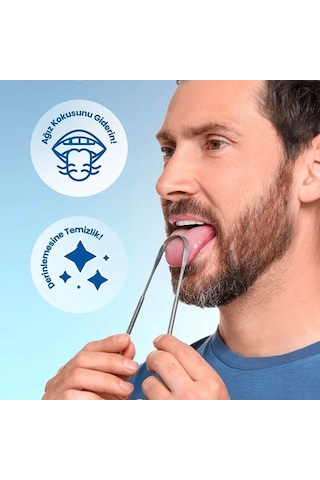 Buffer Dil Temizleme Dil Sıyırıcı Ve Temizleme Aparatı