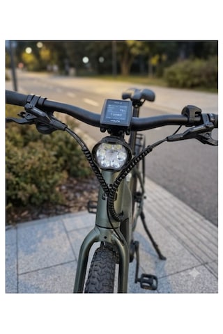 Motosiklet Ve Elektrikli Araç Uyumlu 6 Led'li 2 Modlu Beyaz Renk Mercekli Ek Aydınlatma Lambası 9-85v 1 Adet
