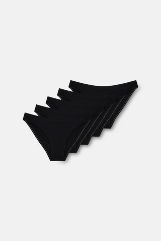 Suwen 5li Pamuklu Basic Slip Külot St00586011447 Siyah