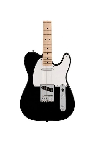 Squier Sonic Telecaster Akçaağaç Klavye Wpg Black Elektro Gitar