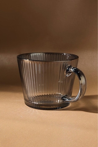 Karaca Plain Kupa 380 Ml Gri