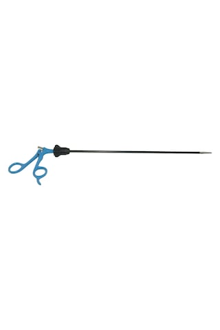 Barışhan Medikal Laparoskopik Reusable Düz Uç Makas 5 x 330 MM 20 MM Çene Mavi