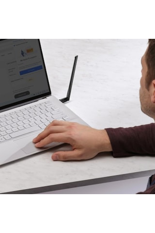 Lexroo Tx35u Plus Ax1800 Wi-fi 6 Kablosuz Usb Adaptör 1800 Mbps Hız Çift Bant