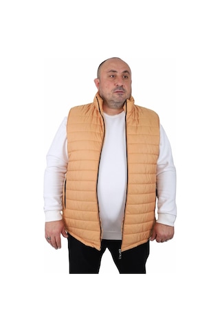 Starbattal Büyük Beden Jessica Su Itici Yelek 22810 Hardal